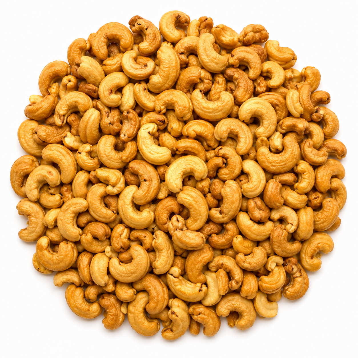 Cashewnoten gebrand & gezouten